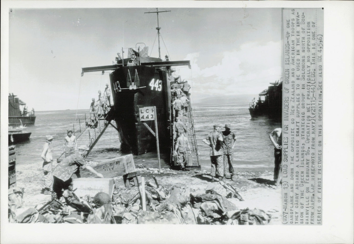 WWII Photos, Pacific Theater Collection (1942-1944) (23 Vintage Oversized Photos) Japan Military Navy New Zealand oversize Oversized Pacific Solomon Islands WW2 WWII