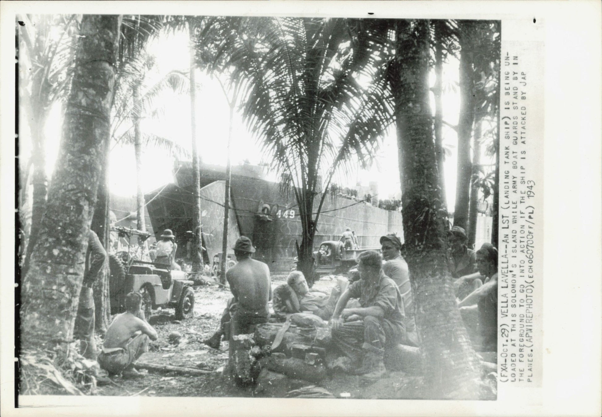 WWII Photos, Pacific Theater Collection (1942-1944) (23 Vintage Oversized Photos) Japan Military Navy New Zealand oversize Oversized Pacific Solomon Islands WW2 WWII