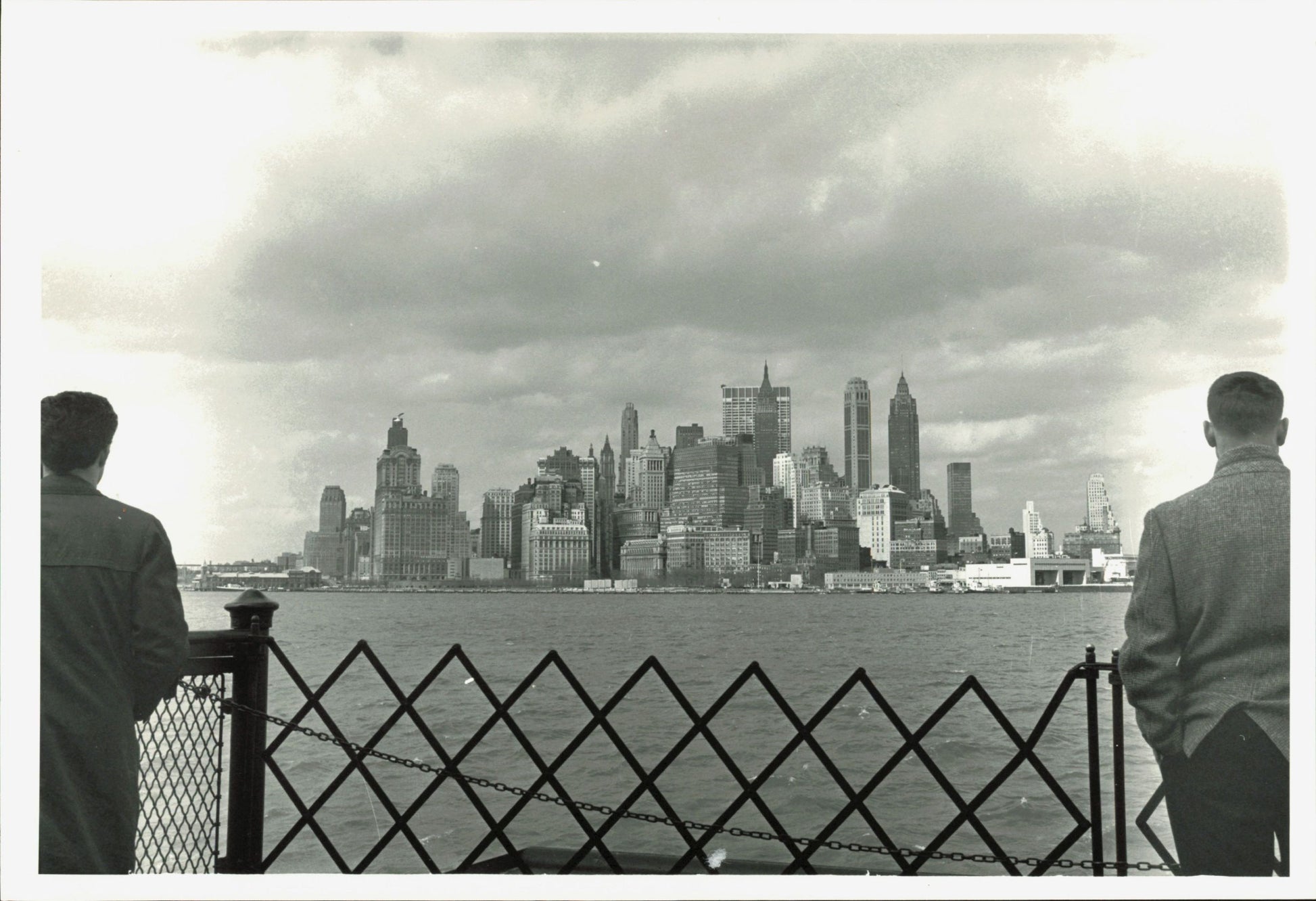 Manhattan Skyline Oversized Print Architecture New York New York City NYC oversize Staten Island