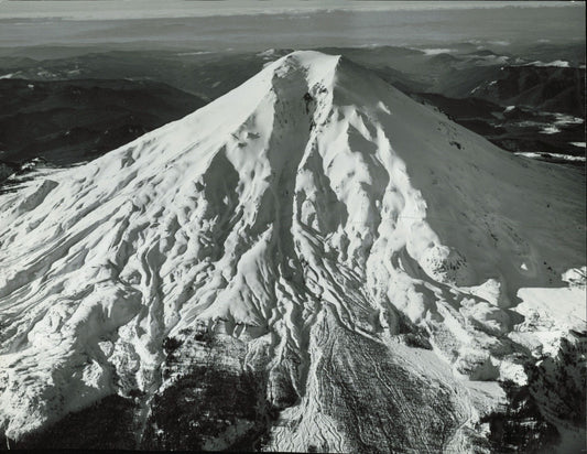 Mt. St. Helens Collection (1961/1980) (5 Vintage Oversize Prints) Brent Wojahn Claudia J Howell David Falconer Landscape Mt. St. Helens Nature Oregon oversize Photographer Stamped Randy Wood