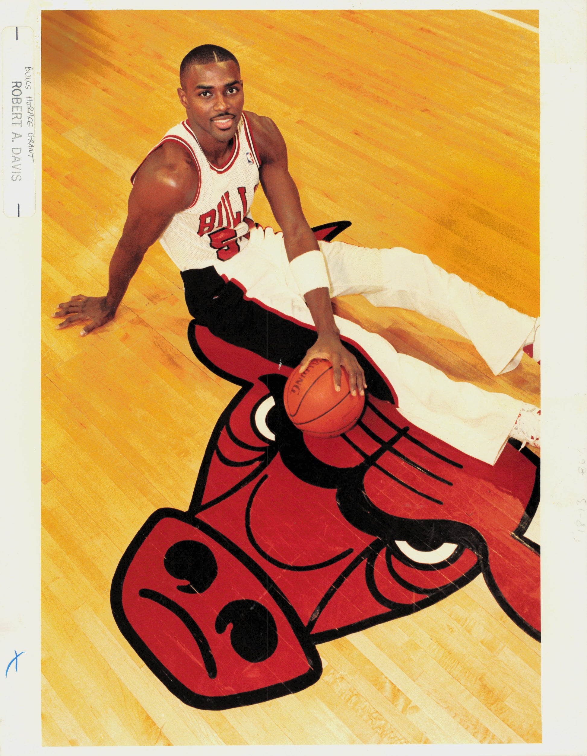 Horace Grant Oversize Collection (1993) (3 Vintage Prints) Basketball Chicago Bulls NBA Sports