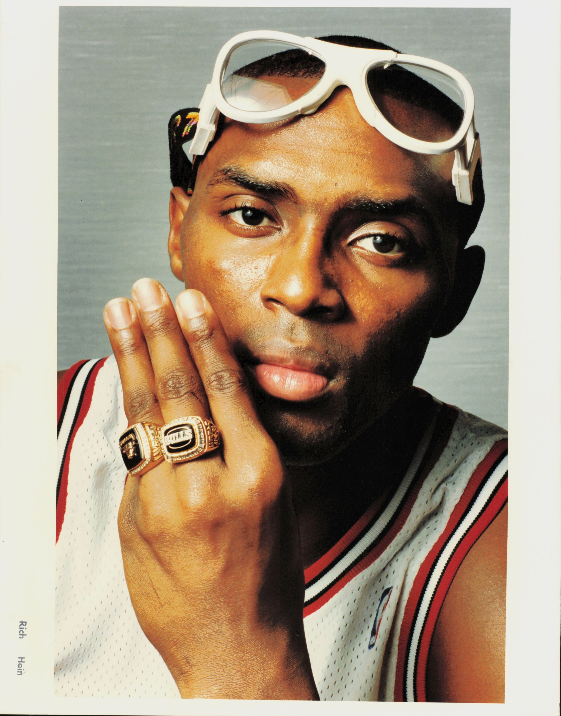 Horace Grant Oversize Collection (1993) (3 Vintage Prints) Basketball Chicago Bulls NBA Sports
