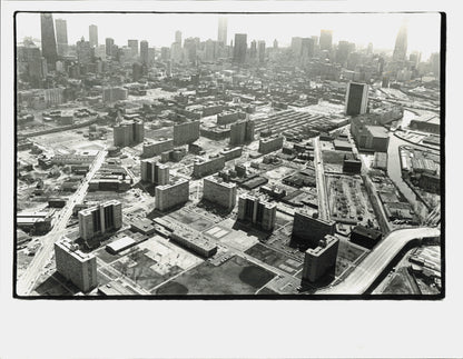 Chicago Cabrini-Green Housing Project Oversize Collection (1981) (4 vintage prints)