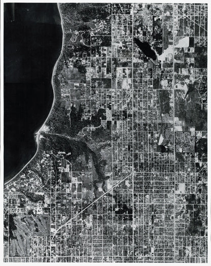 Seattle Aerial View 1953 (oversize)