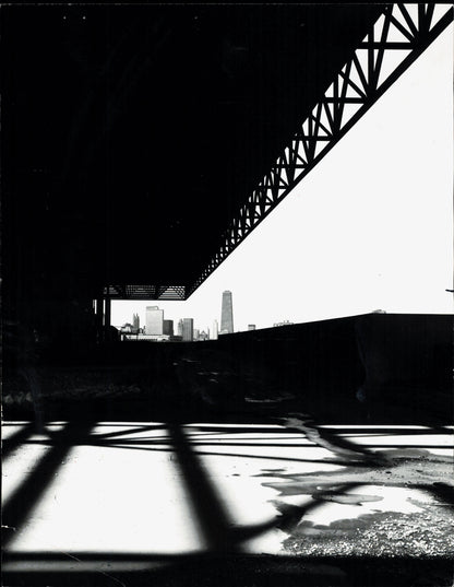 Chicago Skyline from Inside McCormick Place (1971) (oversize)