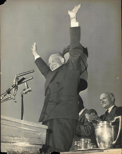 Eisenhower at Podium (oversize)