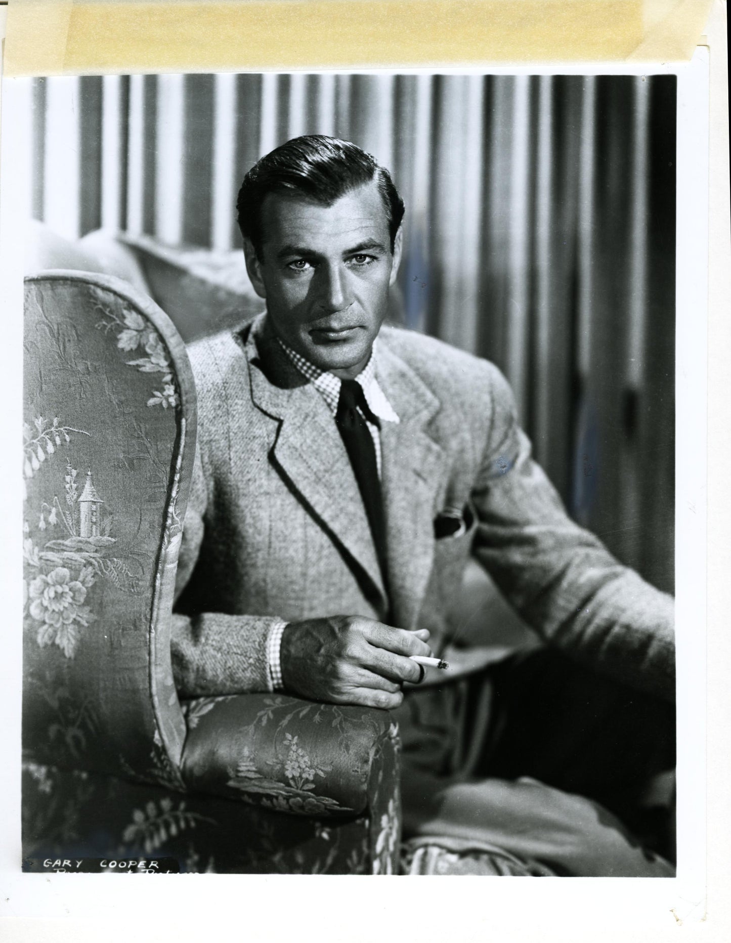 Gary Cooper Production Piece