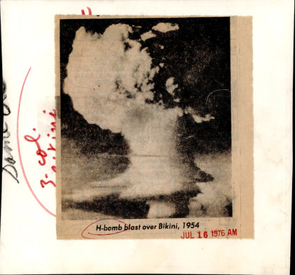 Atomic Bomb Collection (1950s) (29 vintage prints)