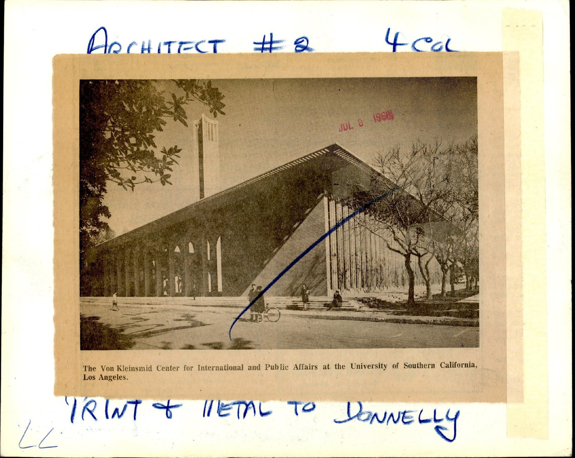 Edward Durell Stone Architecture (1968) (5 vintage photographs) Architecture Edward Durell Stone Embassy India New York New York City NYC