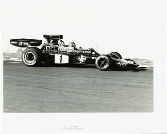 Vintage Ronnie Peterson in John Player Special Collection | Joe DiMaggio (4 prints) Car F1 Formula 1 Racing Ronnie Peterson Sports
