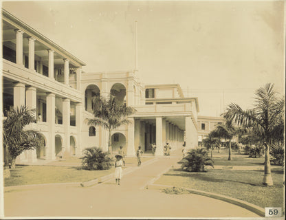 Historical Jamaica Collection (early-mid 20th century) (14 Vintage Prints) Architecture Jamaica Kingston