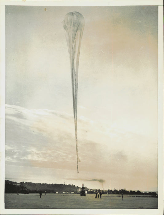 Weather Science Collection (1929-1957) (6 Vintage Prints) balloon Science weather
