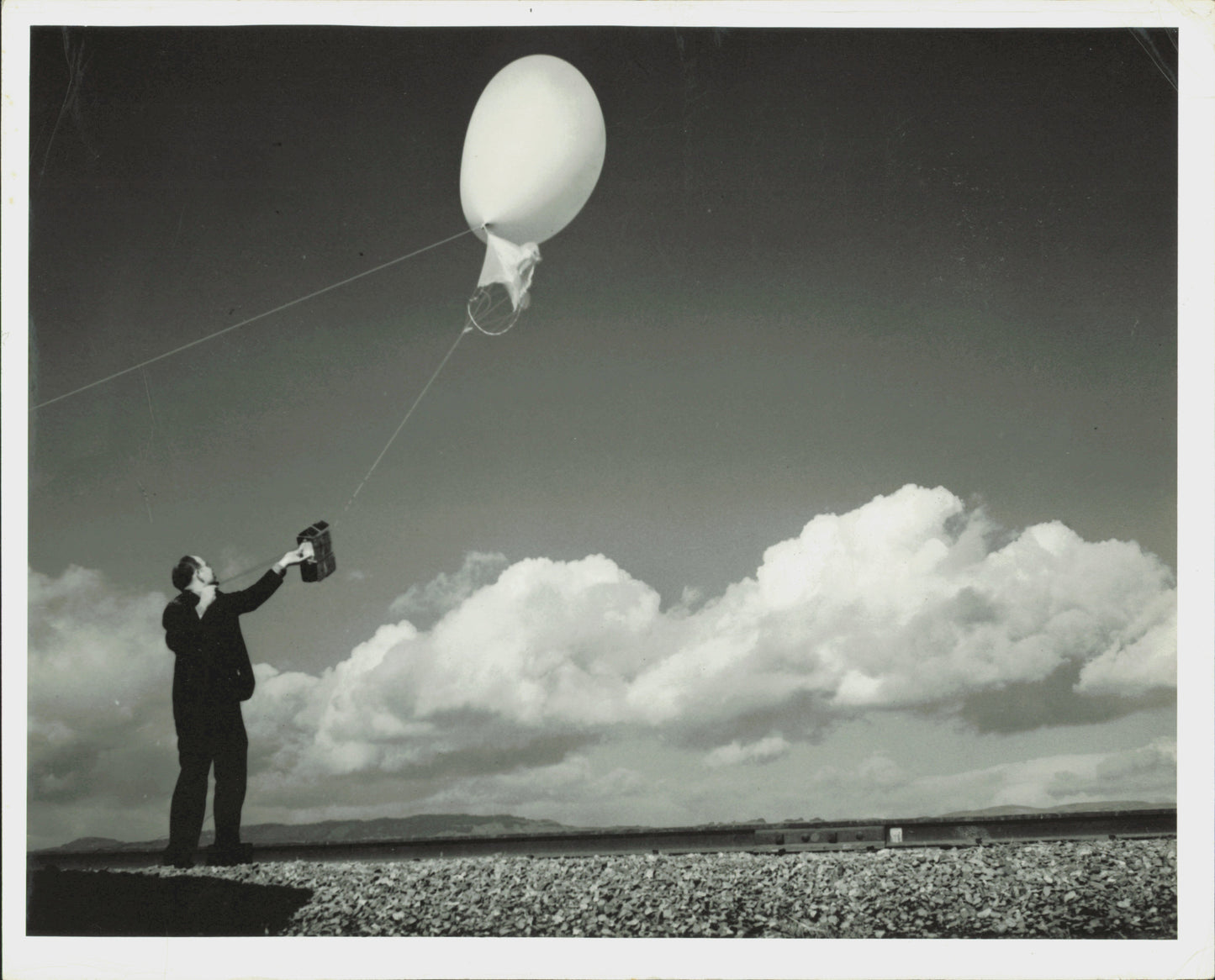 Weather Science Collection (1929-1957) (6 Vintage Prints) balloon Science weather