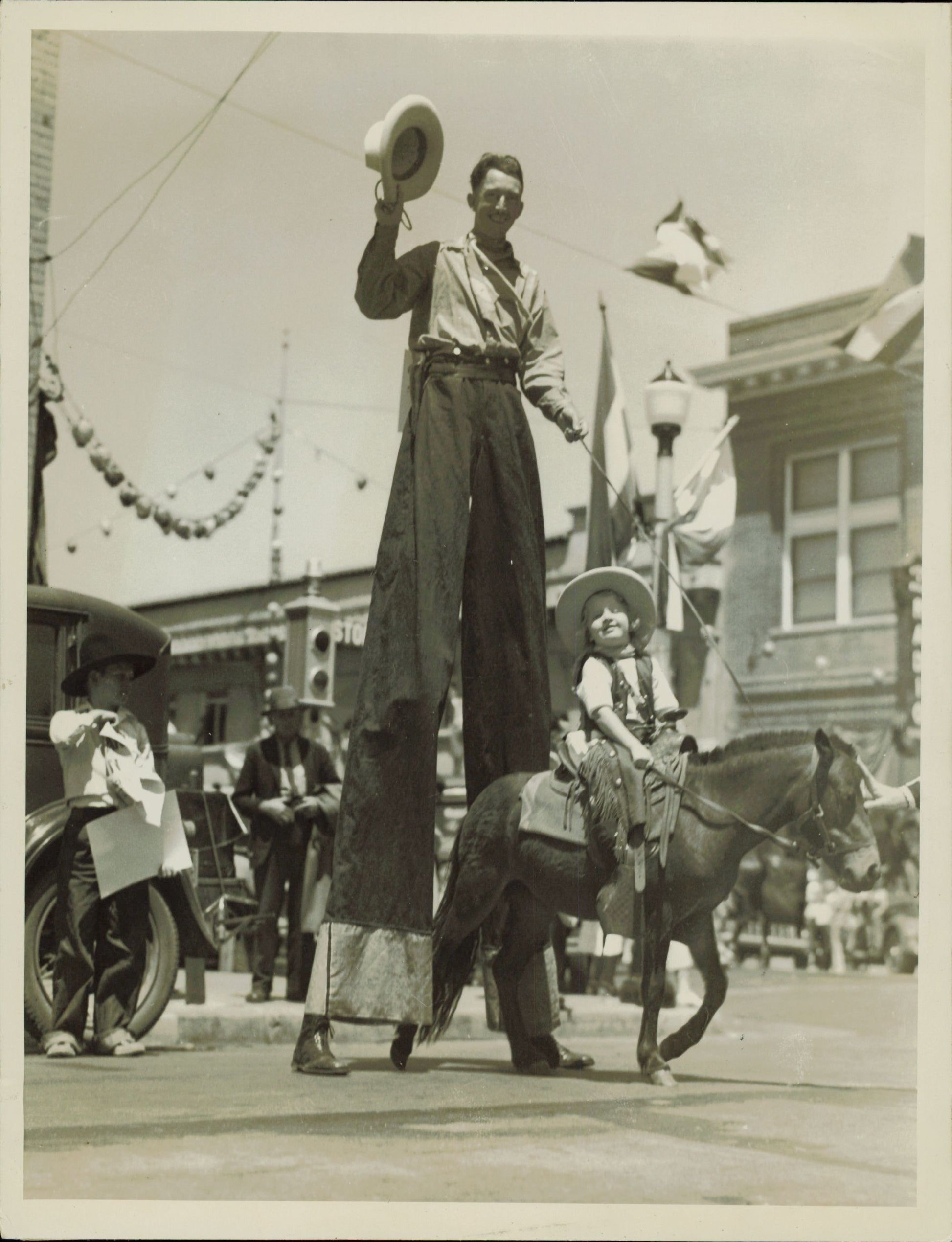 Vintage Cowboy Collection (1919 - 1948) (14 prints) Cowboy Sports Wild West