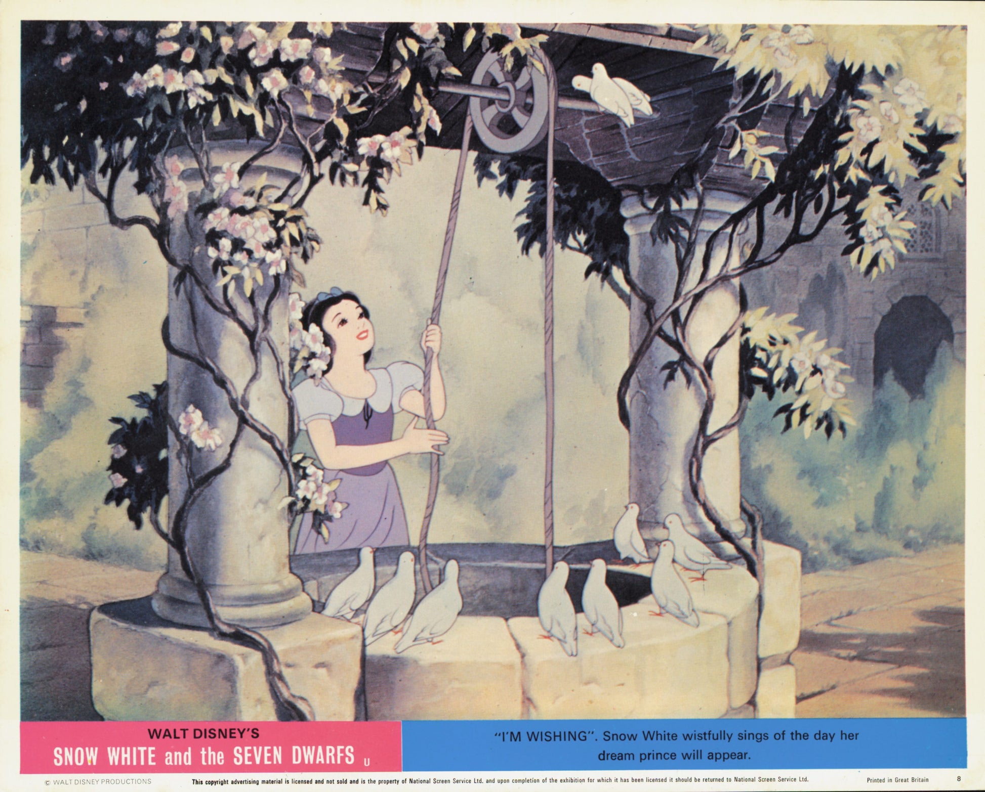 Snow White and the Seven Dwarfs (1937) Studio Photos (6 vintage prints) Animation Disney Film Movies Walt Disney