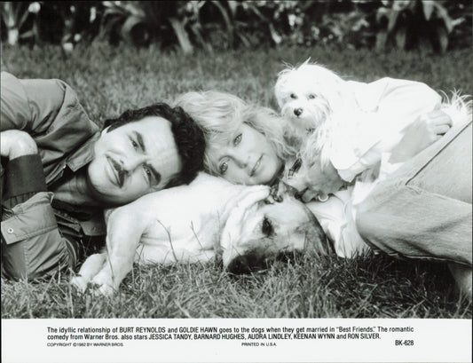 Best Friends (1982) Collection feat. Burt Reynolds and Goldie Hawn (7 vintage prints) Animal Animals Film Hollywood