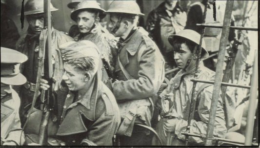 English Tommies Evacuate Dunkirk Military WWII