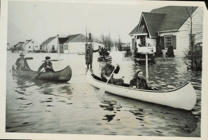 Early Canoeing Collection (1923-1940) (9 vintage prints) Naval Sailing