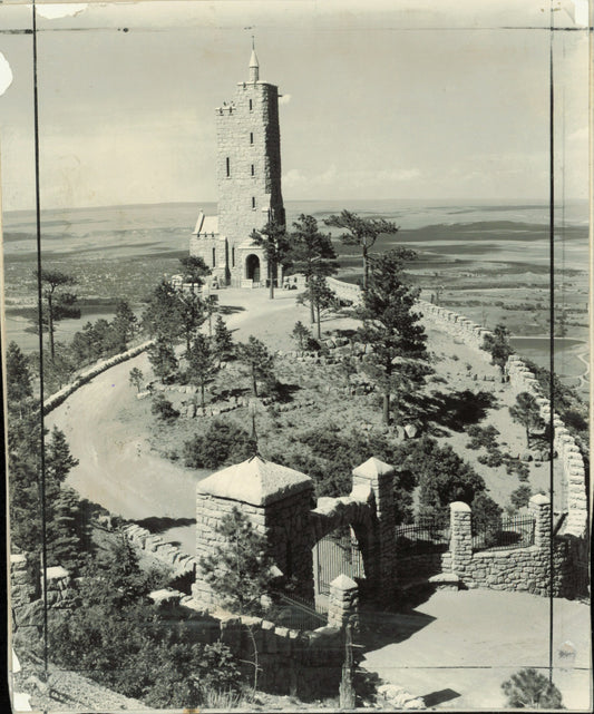 Shrine of the Sun (1938-1952) (2 vintage prints) Architecture Nature