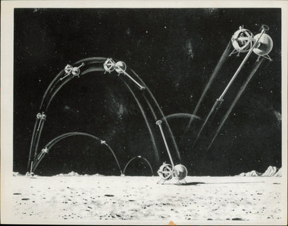 NASA Moon Photo Collection (22 vintage prints) Moon NASA Science Space