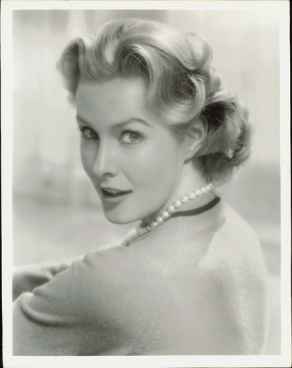 Dina Merrill by John Engstead (3 vintage prints) Hollywood Model Photographer Stamped