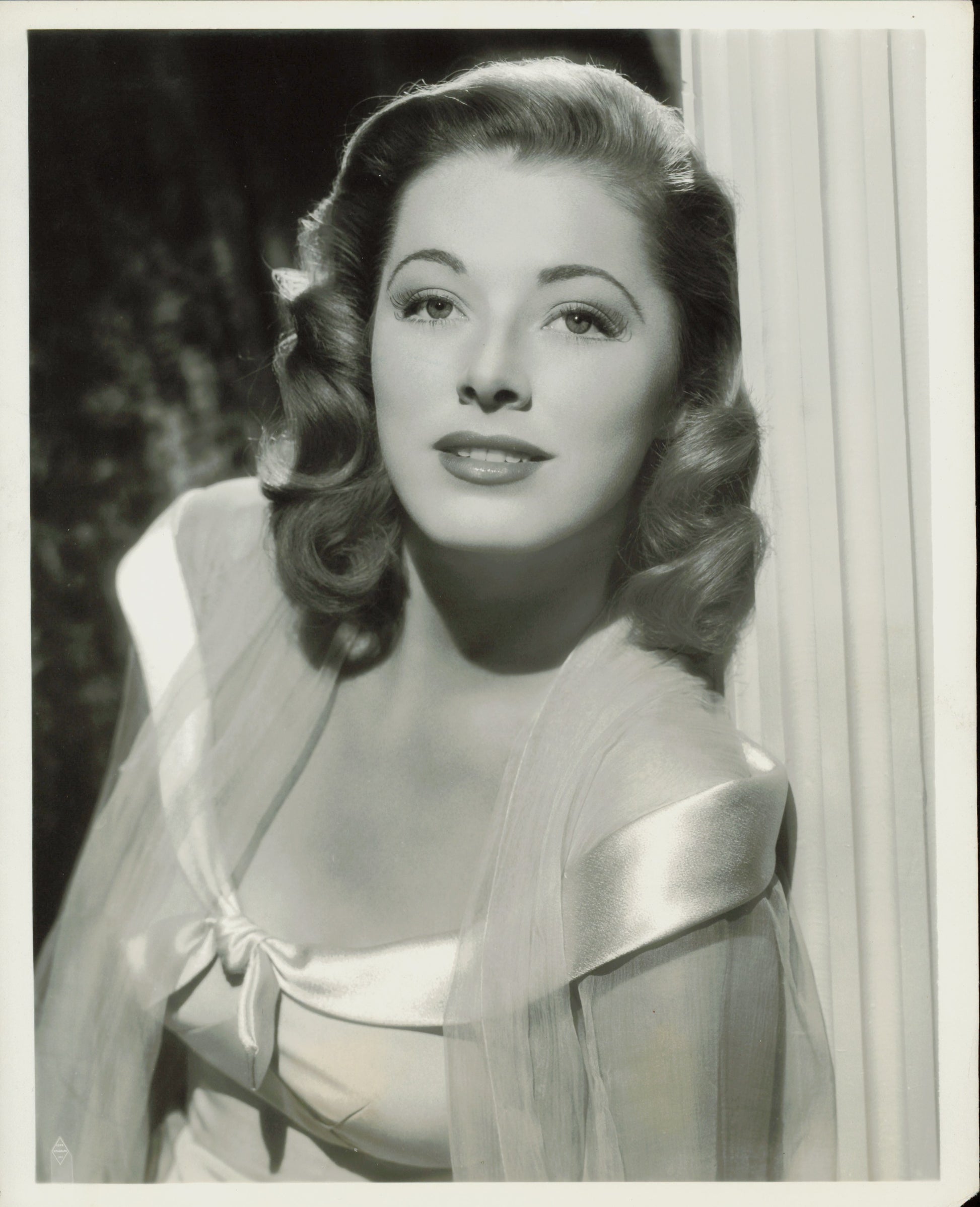 Eleanor Parker by Burt Six (2 vintage prints) Hollywood Model Photographer Stamped