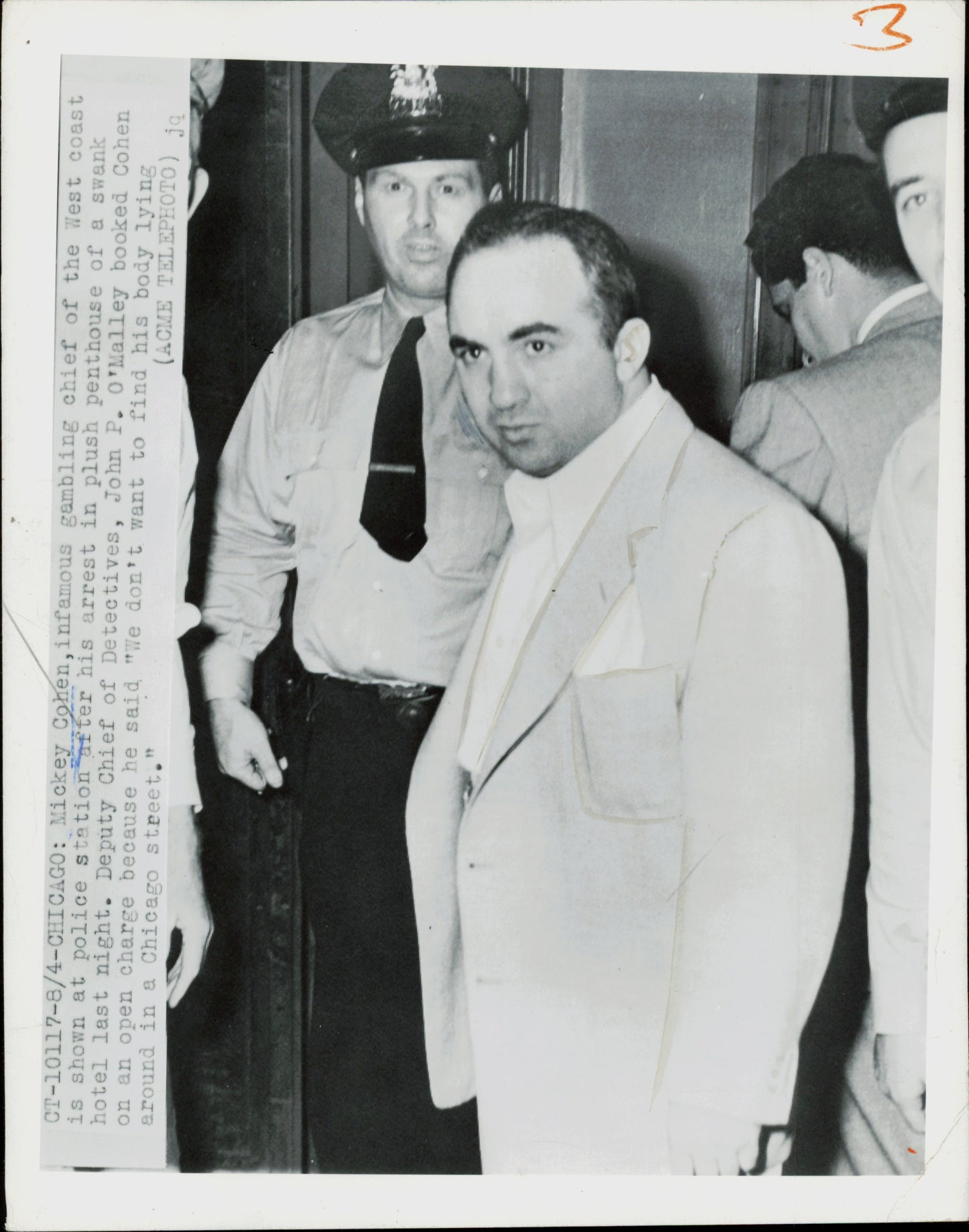 Mickey Cohen Collection (1949-1959) (30 vintage press prints) Boxing Crime gangster