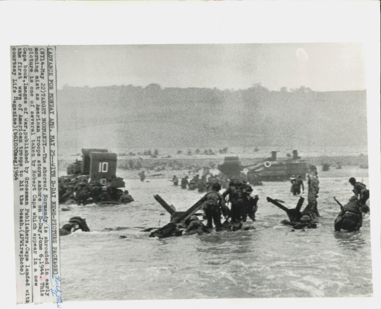 Normandy Landing on D-Day | Robert Capa