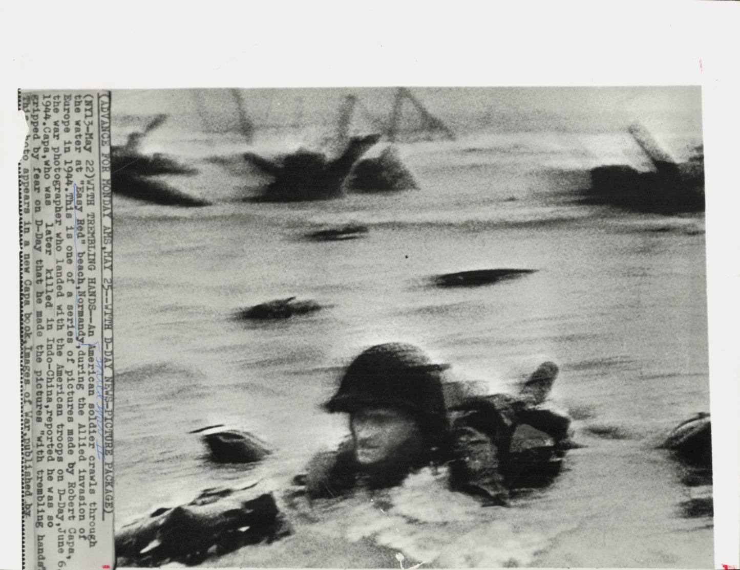 Normandy Landing on D-Day | Robert Capa