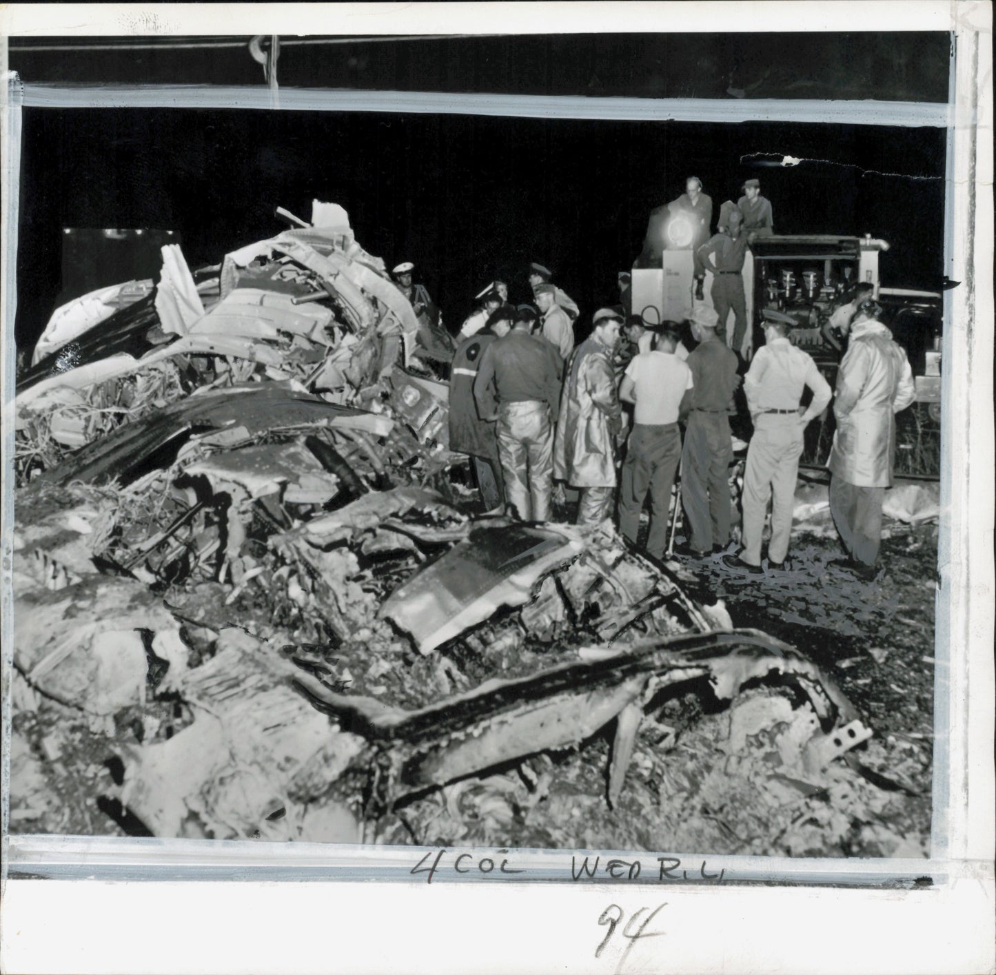 Washington State Aviation Accident collection (1948-1969) (37 vintage prints)