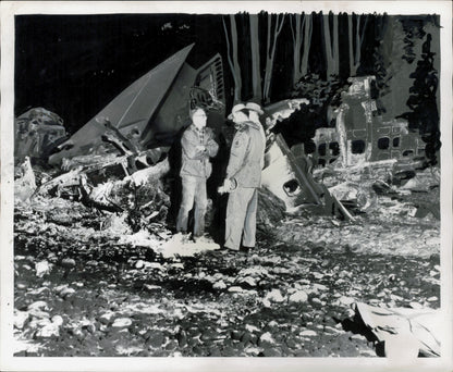 Washington State Aviation Accident collection (1948-1969) (37 vintage prints)