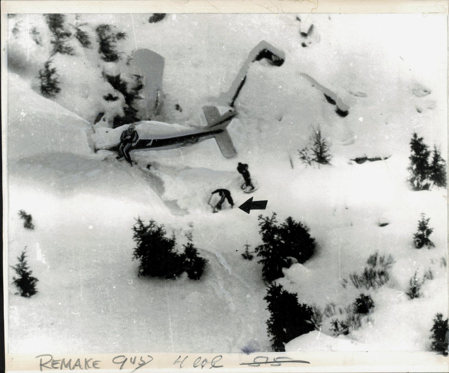 Washington State Aviation Accident collection (1948-1969) (37 vintage prints)