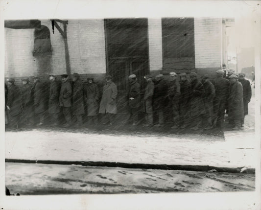 Great Depression Breadline Print (1928)