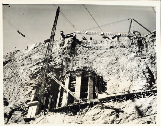 Boulder Dam Construction Collection (1934) (4 vintage prints)