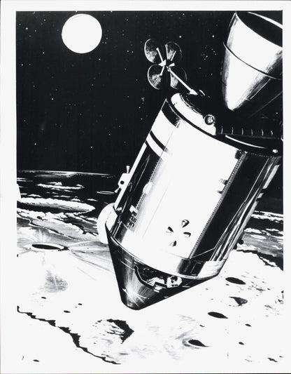 NASA Moon/Lunar Rover Collection (14 vintage prints)