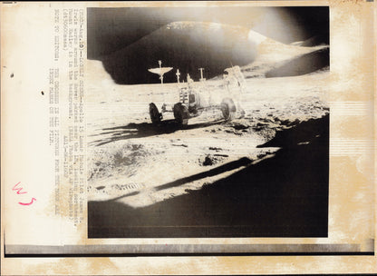 NASA Moon/Lunar Rover Collection (14 vintage prints)